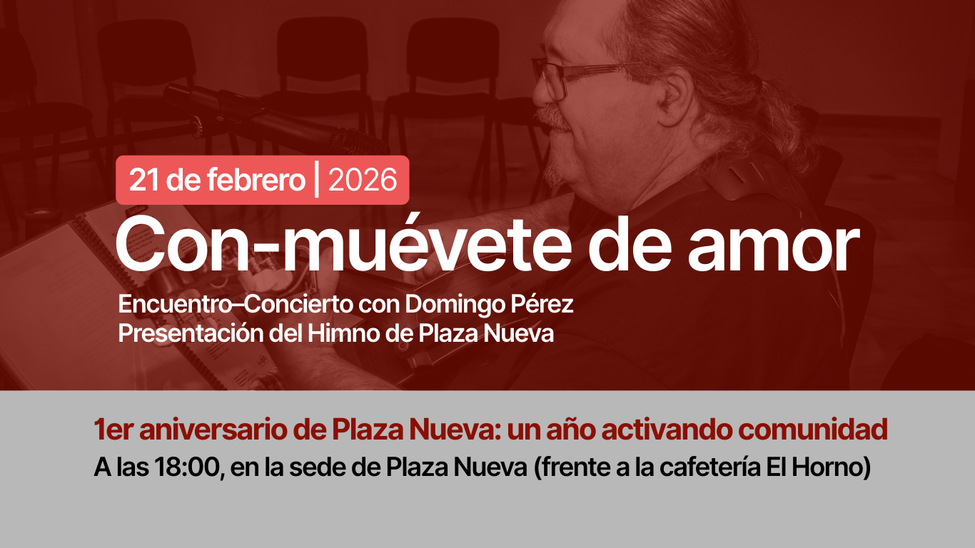 Con-muévete de amor · Encuentro–concierto con Domingo Pérez