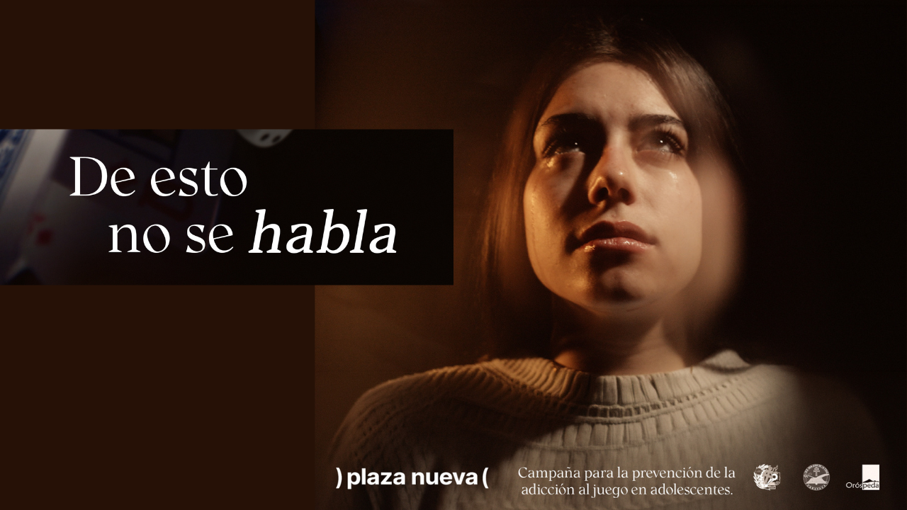 Imagen de la campaña “¿Por qué apostarías?” sobre prevención de la adicción a las apuestas impulsada por Plaza Nueva con jóvenes de institutos de Caravaca.